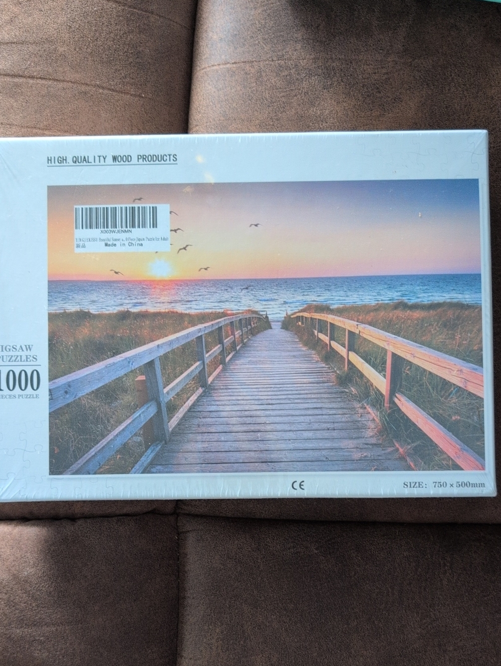 Seaside Boardwalk Sunset Jigsaw Puzzle - 1000 Pieces